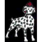 FIRE DEPARTMENT DOG DALMATIAN MINI PIN